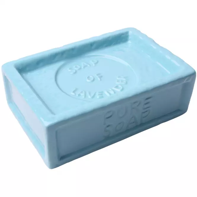 Mydlovnička Savon, 12x8x4cm, modrá