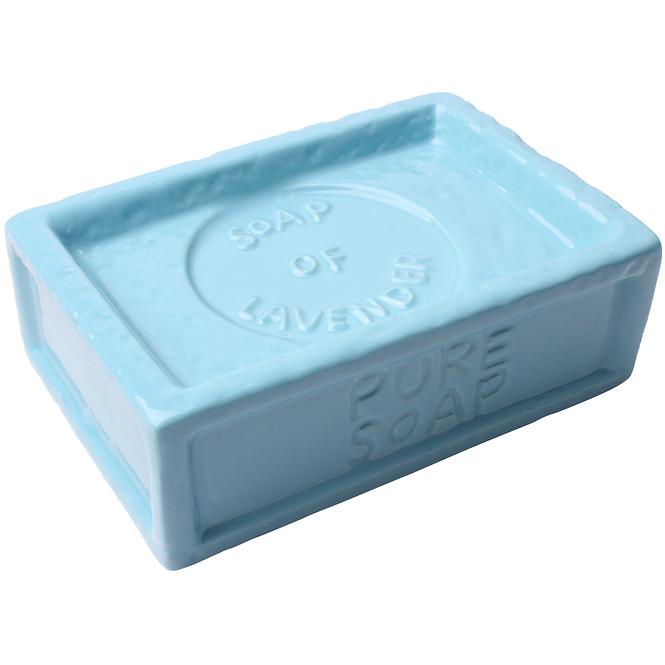 Mydlovnička Savon, 12x8x4cm, modrá
