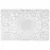 Podložka pod tanier Lace, 45x30 cm biela ar-mata-lace-bial