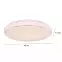 Stropná lampa 48408-24 24W Led,6