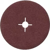 Fíbrový brúsny kotúč, 180 mm, P 120, 3 ks, Drel