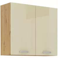 Skrinka do kuchyne ARTISAN crema lesklá 80G-72 2F