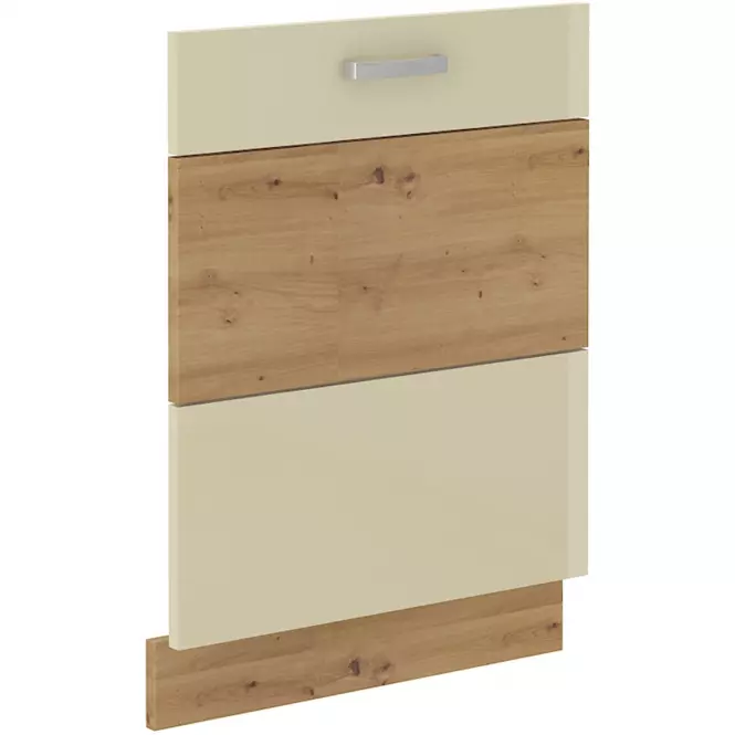 Skrinka do kuchyne ARTISAN crema lesklá 713X596