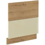 Skrinka do kuchyne ARTISAN crema lesklá 570X596