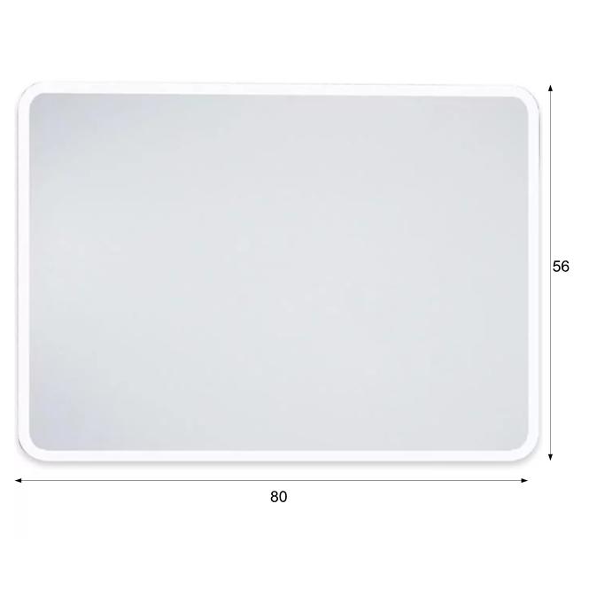Zrkadlo LED 12/80 56x80