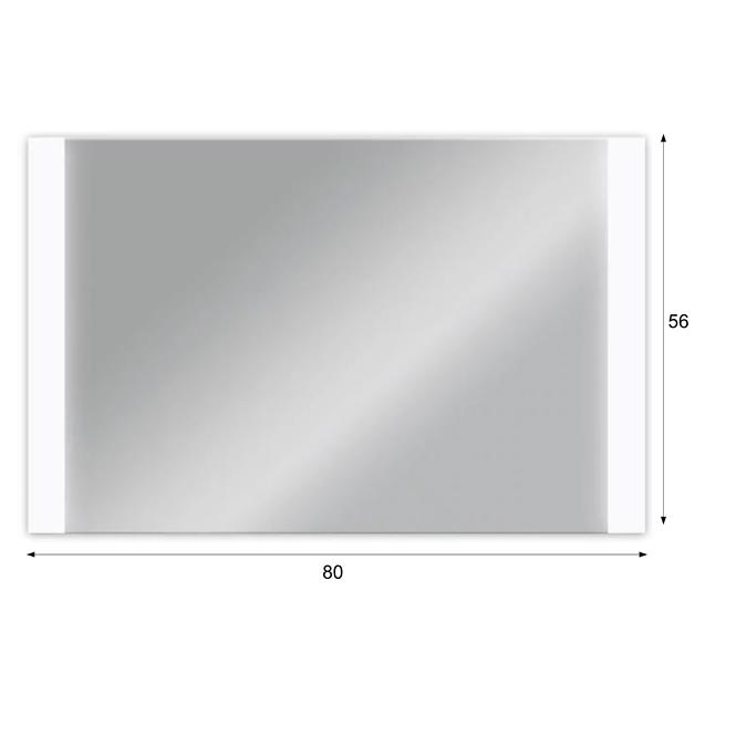 Zrkadlo LED 10/80 56x80
