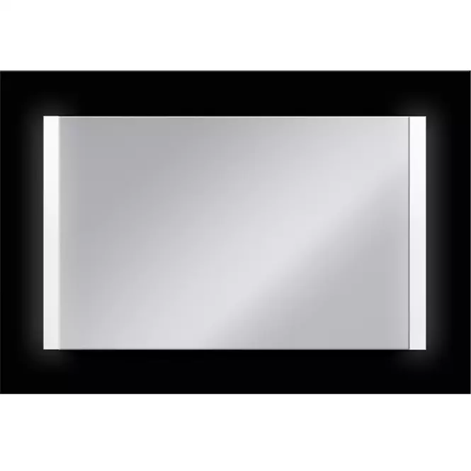 Zrkadlo LED lac 80 čierne 56x80