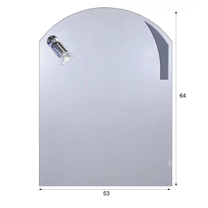 Zrkadlo lbo E2 53x64 svietidlo K23 lukové Apl. Ozd.