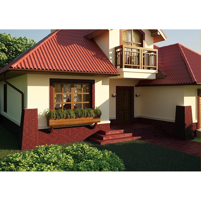 Tieňovaný obklad Country višňa 24,5/6,5,3