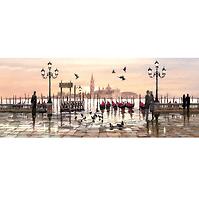 Obraz 60X150 Canvas Watercolors Vinice- ST237