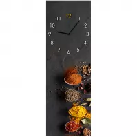 Sklenené hodiny 20X60 SPICES