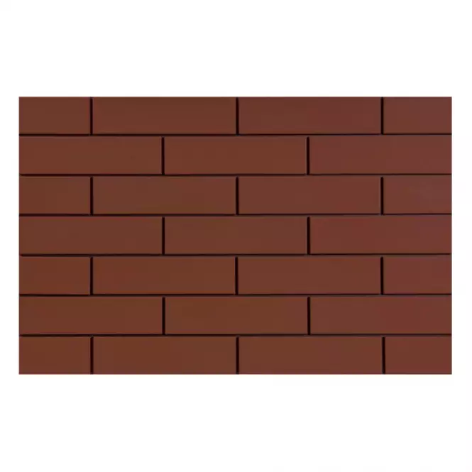 Vonkajsi obklad  hladký burgund 24,5/6,5