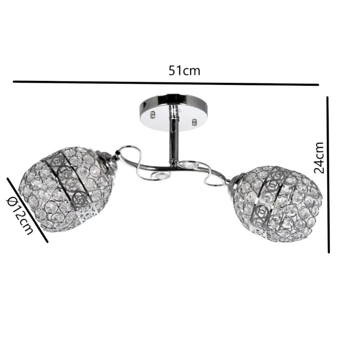 Stropné bodové svietidlo W-N 2970/2 LW2