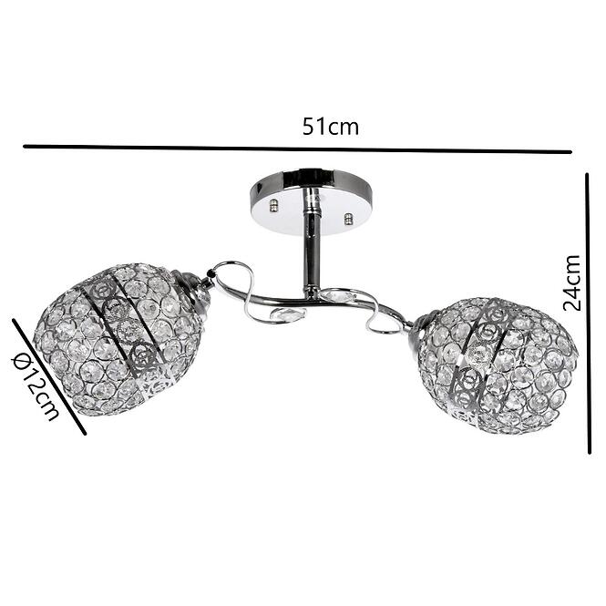 Stropné bodové svietidlo W-N 2970/2 LW2