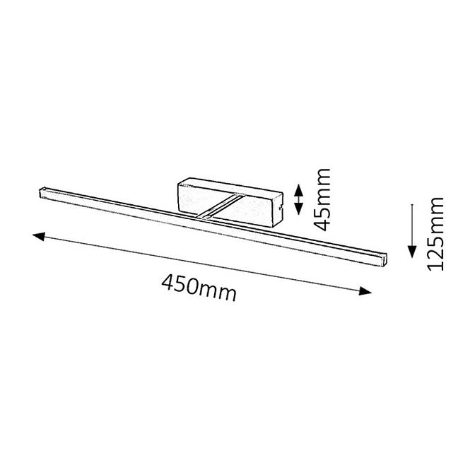 Nástenná lampa Picture Slim 3909 LED 8W 45 K1,3