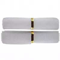 Suchý zips, šírka 2cm, dĺžka 100cm, biely