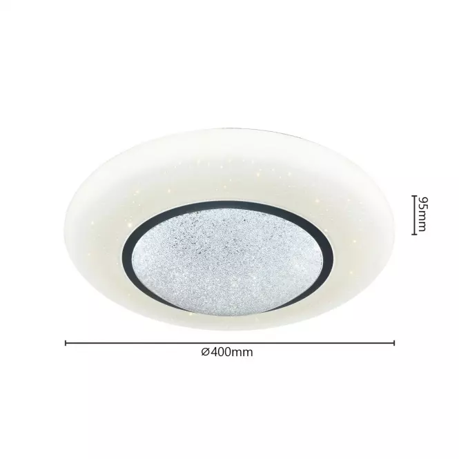 Stropná lampa LED Quasar EK75321 40cm 24W
