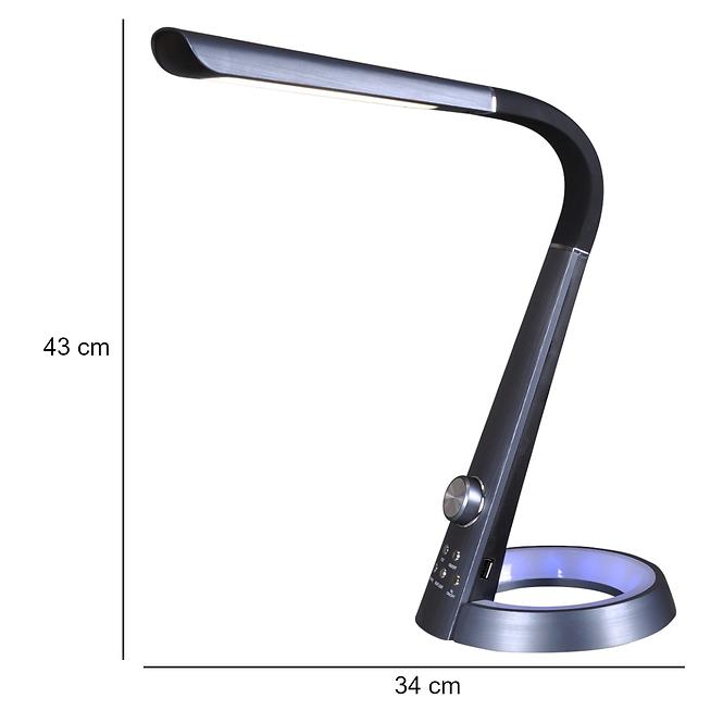 Stolná lampa Berkane K-BL 1063 LED 8V LB čierna
