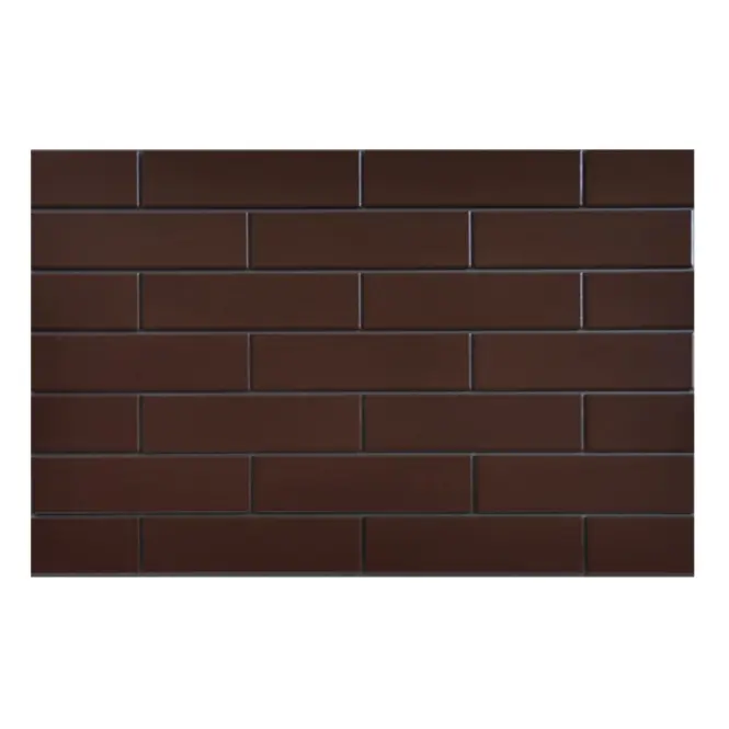 Vonkajší obklad hnedý 24.5/6.5