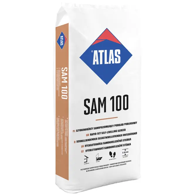 ATLAS Samonivelačná hmota SAM 100 25 kg,2