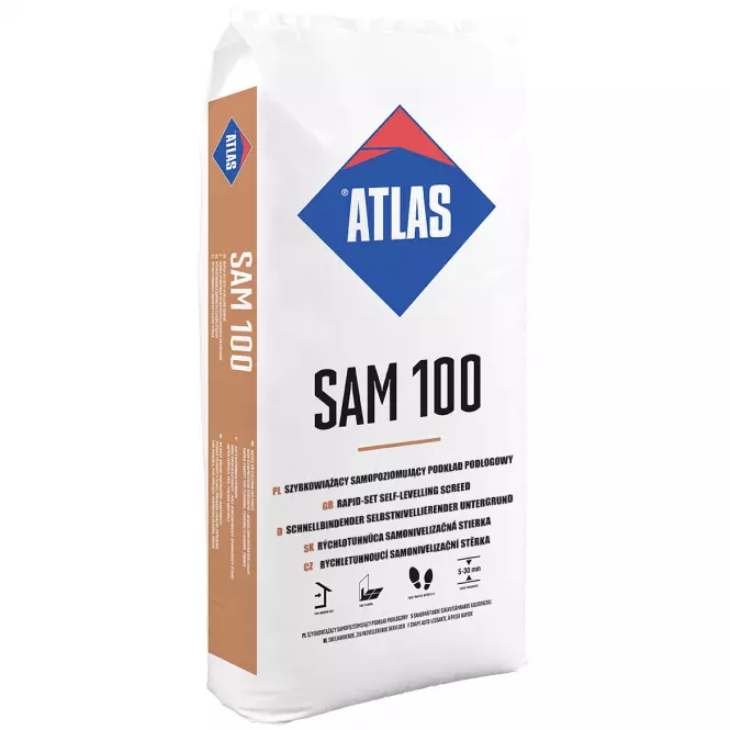 ATLAS Samonivelizačná hmota SAM 100 25 kg