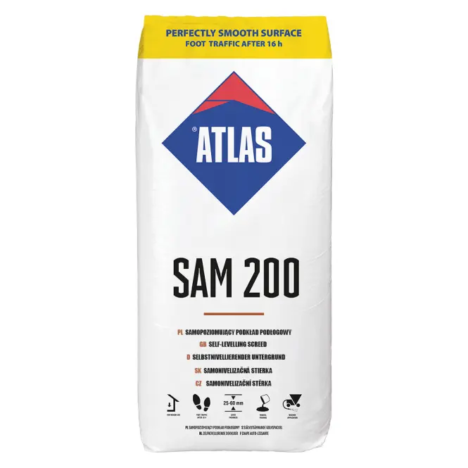 Atlas Samonivelačná hmota SAM 200 25kg