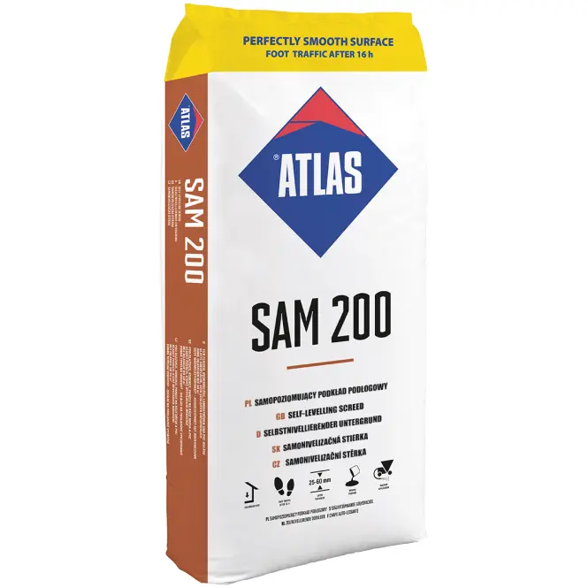 Atlas Samonivelačná hmota SAM 200 25kg