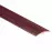 Profil ochranný zatlačovací PVC LW 40 0,9m teak