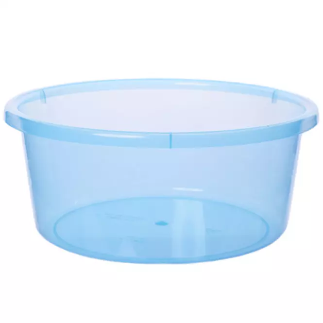 Miska 4,5 l priehľadná modrá 502-06