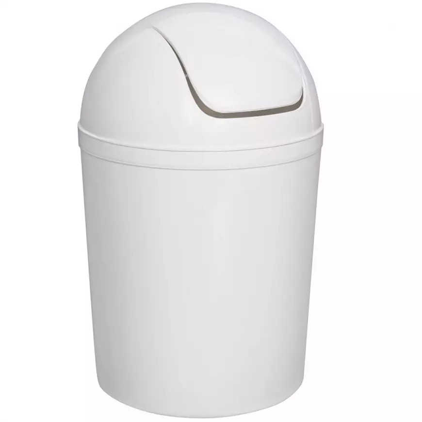 Vyklápací kôš 5 l biely 506-01