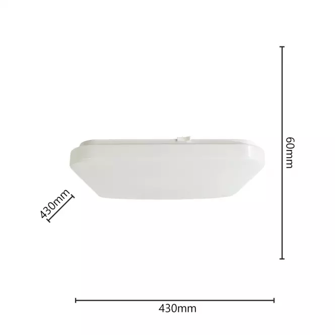 Stropná lampa LED EK75314 43 cm 24W,3