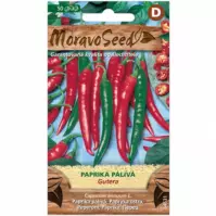 Paprika zeleninová Gutera, pálivá, červená-zelená