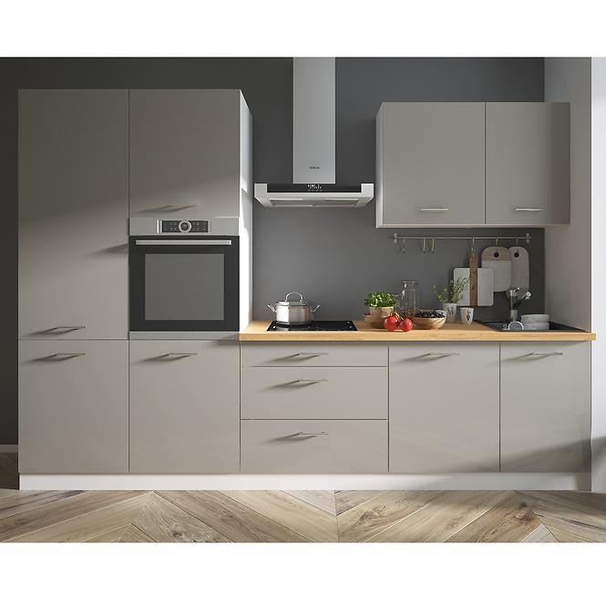 Kuchyňa Essen Trend 310 korpus: biela perla/Predné strany: capuccino