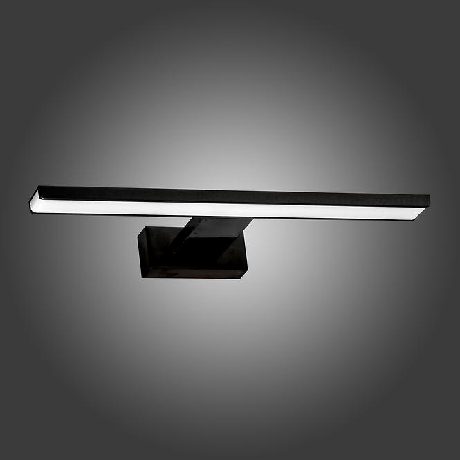Nástenné svietidlo do kúpeľne Shine Black 4377 30 cm IP44 K1