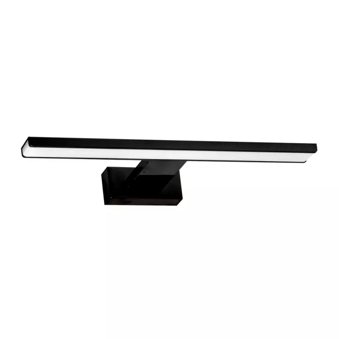 Nástenné svietidlo do kúpeľne Shine Black 4377 30 cm IP44 K1