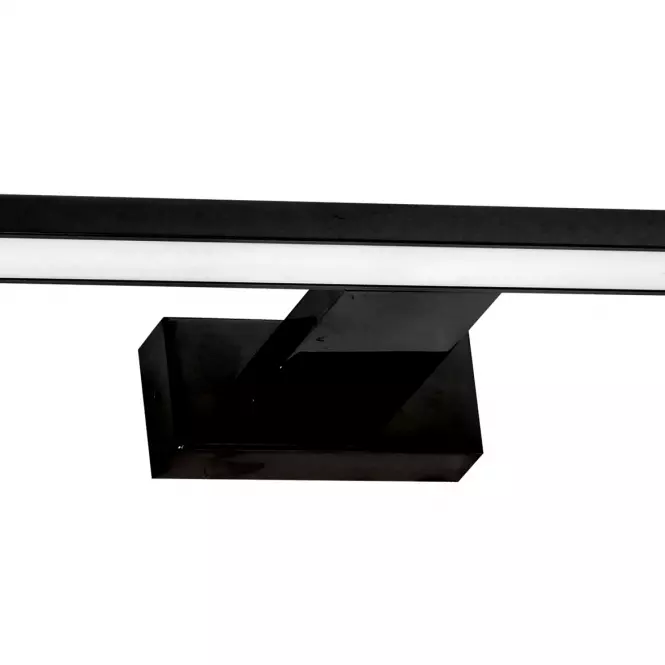 Nástenné svietidlo do kúpeľne Shine Black 4377 30 cm IP44 K1