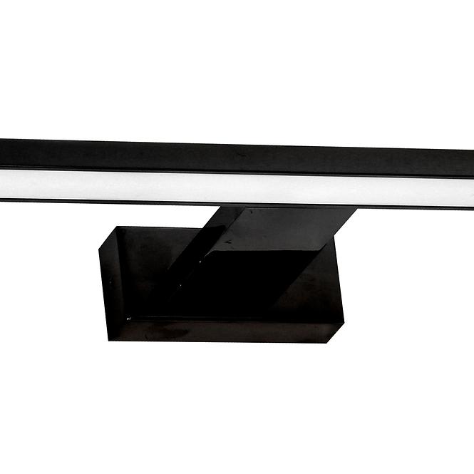 Nástenné svietidlo do kúpeľne Shine Black 4377 30 cm IP44 K1