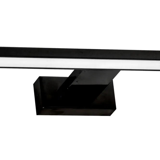 Nástenné svietidlo do kúpeľne Shine Black 4377 30 cm IP44 K1,4