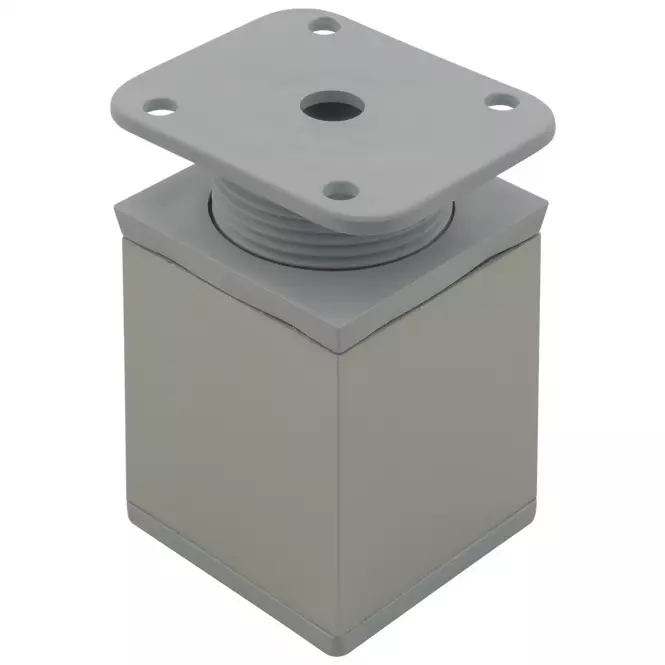Nábytková noha DAKP-27  60mm hliník STAHL