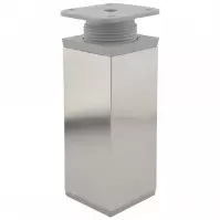 Nábytková noha DAKP-27 100mm chróm STAHL