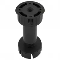 Nábytková noha plast DP-100 čierna
