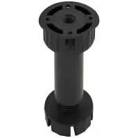 Nábytková noha plast DP-150 čierna