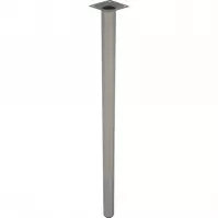 Okrúhla nábytková noha 70 cm šedá
