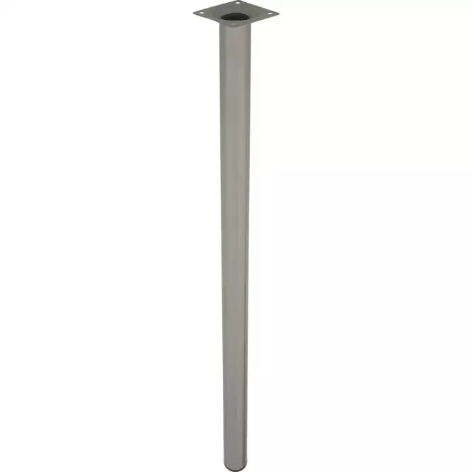 Okrúhla nábytková noha 70 cm šedá