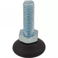 Nastaviteľná nábytková noha fi 30 M10x30 mm