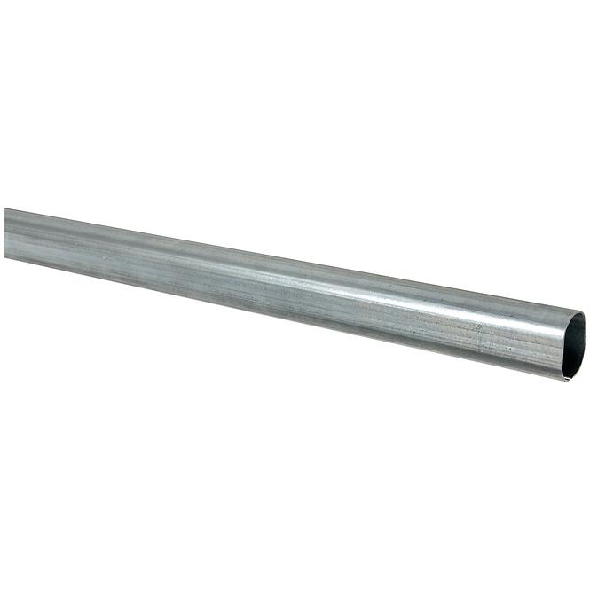 Oválna tyč  960 mm pozink. biela