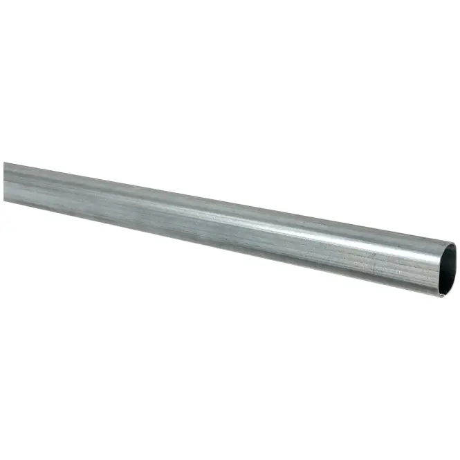 Oválna tyč 1200 mm pozink. biela