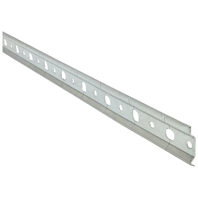 Montážna lišta 1000 kov, biely pozinkovanie