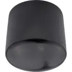 Okrúhla záslepka Ø 25 mm čierna (4 ks)