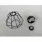 Lampa Diamond Black 4311 LW1,7